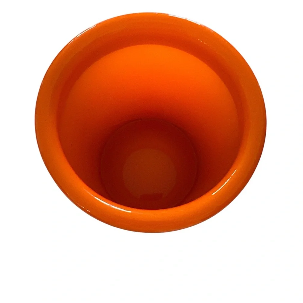 Mid Century Hand Blown Glass Canister Perfect Blend of Style and Function